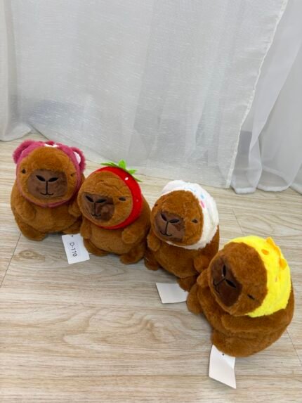 Capibara con gorrito