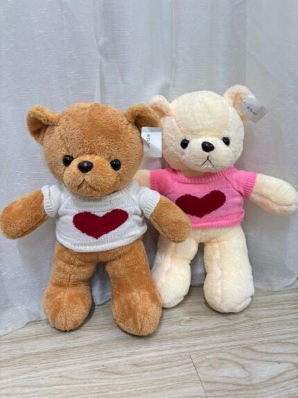 Oso Camisa Corazón 50cm