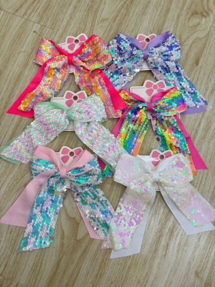 Lazos de lentejuelas