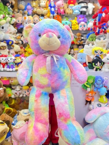 Oso Arcoíris pastel 1m