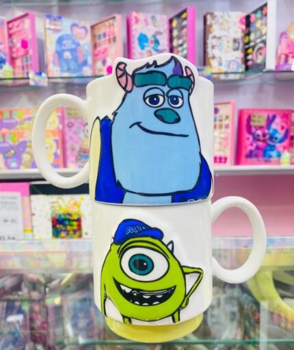 Pareja de tazas de Monster Inc.