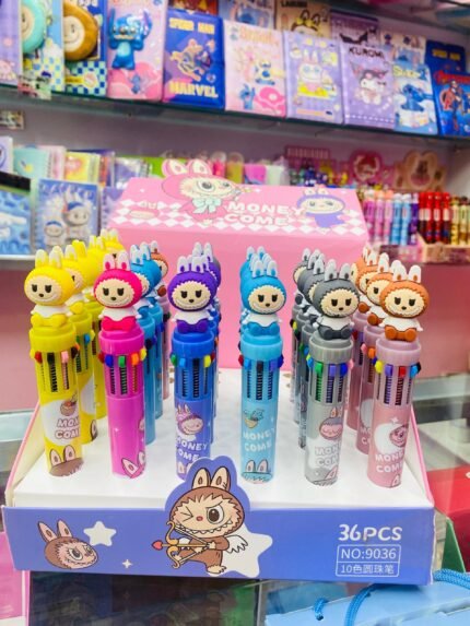 Lapiceros multicolor  6 unidades