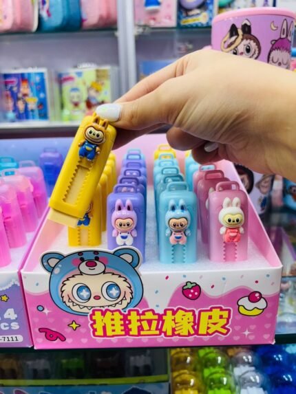 Borradores retractiles Labubu