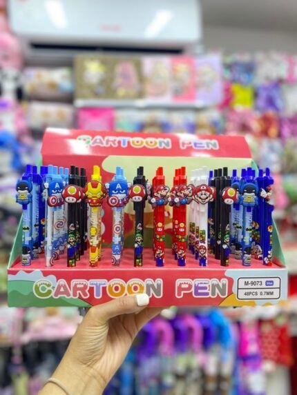 Portaminas sencillo super heroes