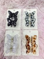 Mini Ganchetas de mariposa - Imagen 2