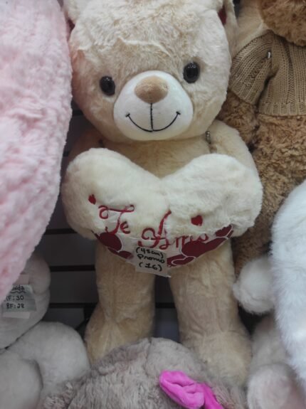 Oso corazón con Te amo