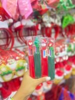 Lapiceros Navideños peluditos