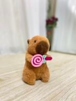 Capibara con paleta 20cm - Imagen 2